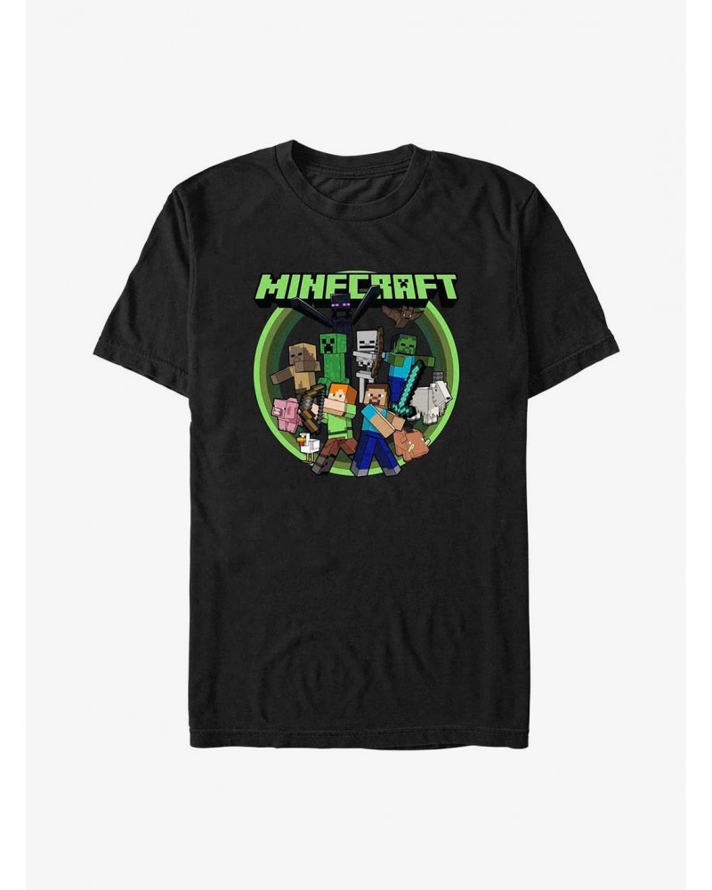 Minecraft Crafty Crew T-Shirt $9.56 T-Shirts