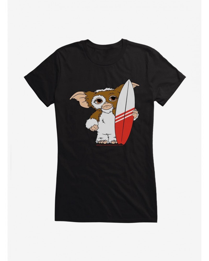 Gremlins Surfer Gizmo Girls T-Shirt $8.17 T-Shirts