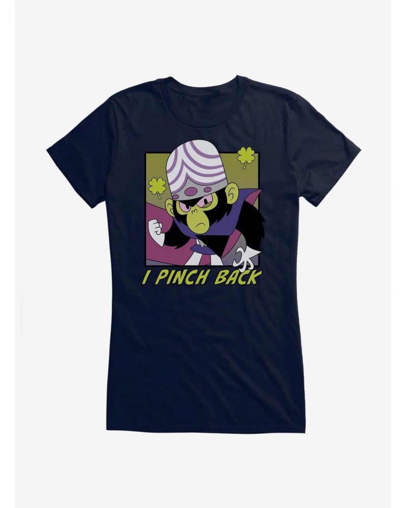 Powerpuff Girls Mojo Jojo I Pinch Back Girls T-Shirt $8.37 T-Shirts