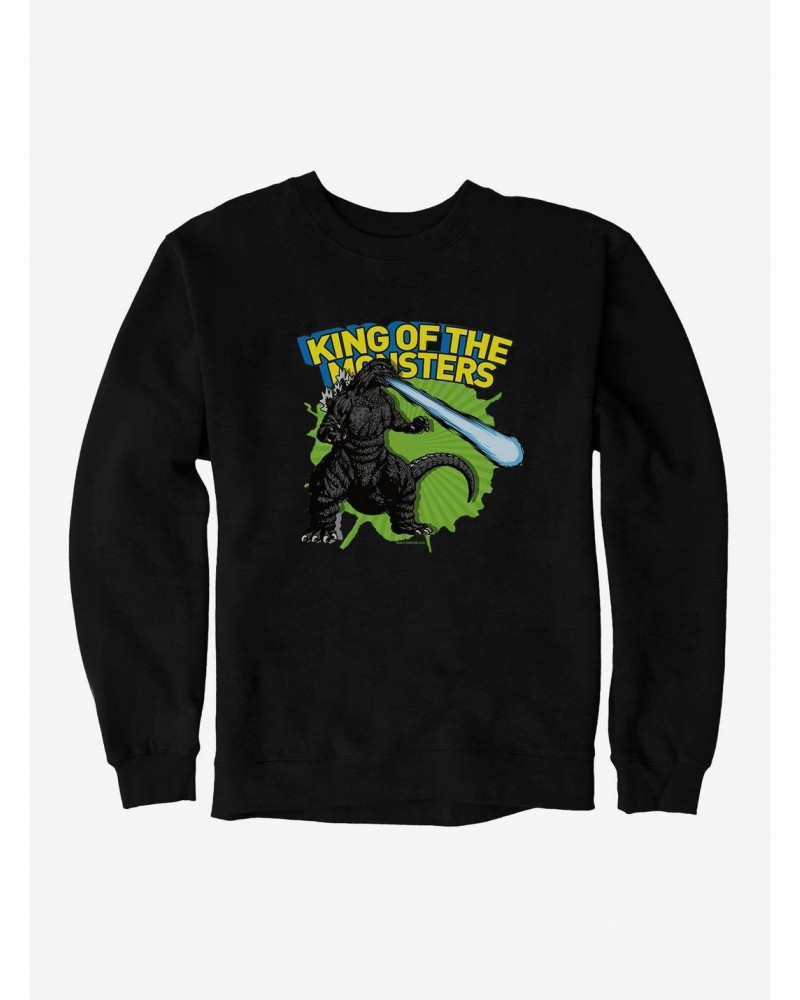 Godzilla The King Sweatshirt $13.58 Sweatshirts