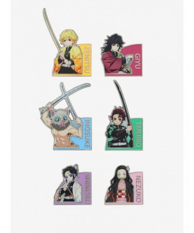 Demon Slayer: Kimetsu No Yaiba Large Metal Blind Box Enamel Pin $3.96 Pins