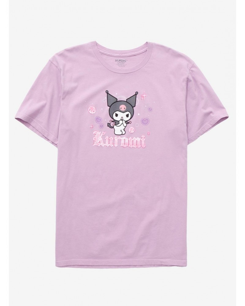 Kuromi Lavender Girls T-Shirt $10.46 T-Shirts