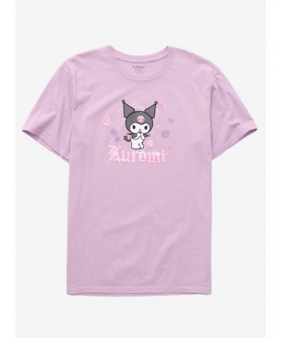 Kuromi Lavender Girls T-Shirt $10.46 T-Shirts